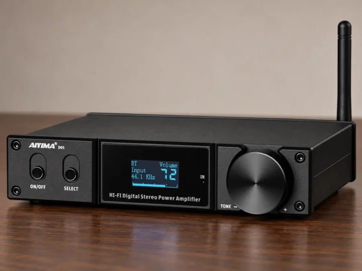 Amplificador estéreo AIYIMA D05.