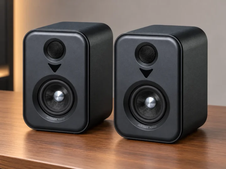 Altavoces activos AIYIMA S400.