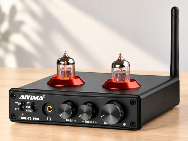 Preamplificador a válvulas AIYIMA T6 Pro.