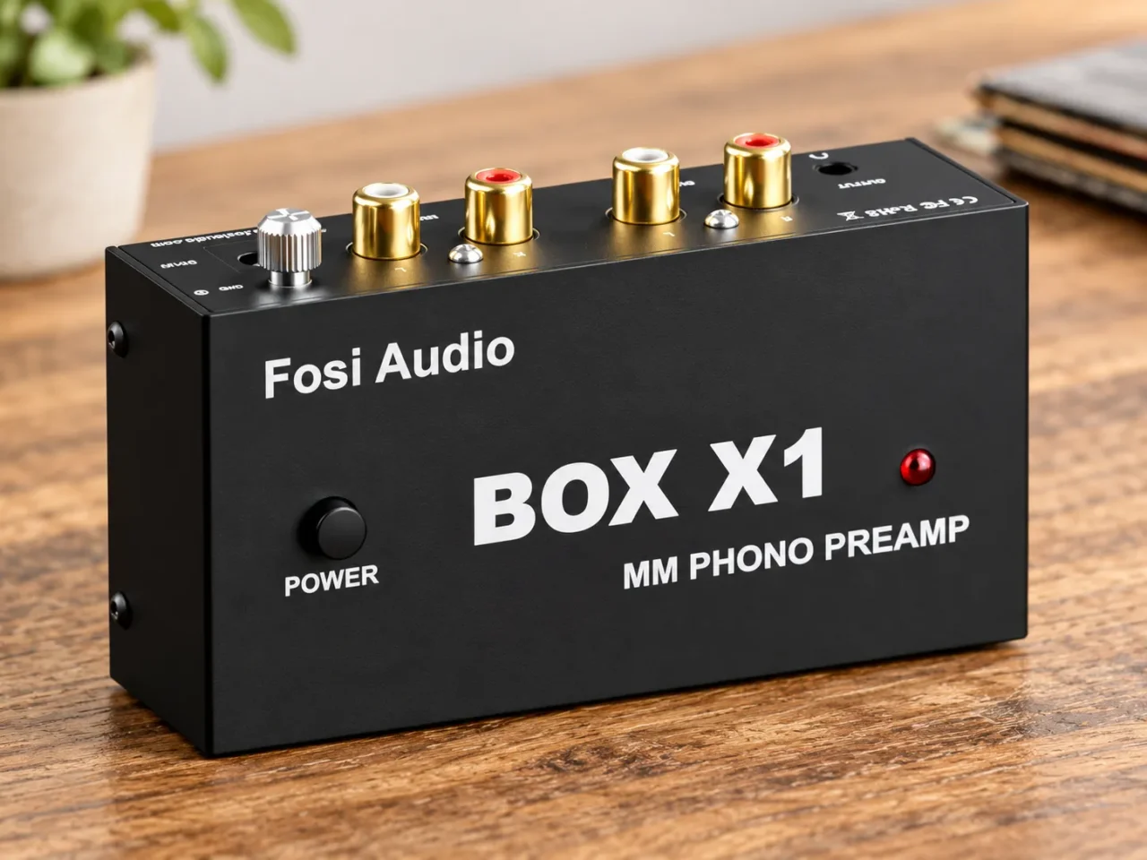 Preamplificador phono Fosi Audio Box X1.